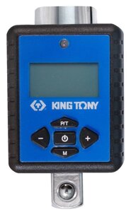 Электронный динамометрический адаптер 1/2", 40-200 Нм, кейс KING TONY 34407-1A