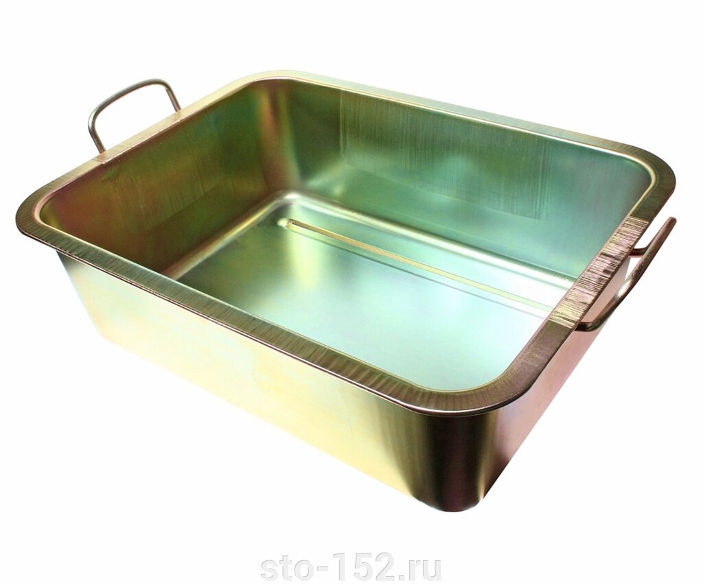 Емкость для слива масла 22л металлическая (ванна )  JTC-AM48 от компании Дилер-НН - оборудование и инструмент для автосервиса и шиномонтажа - фото 1