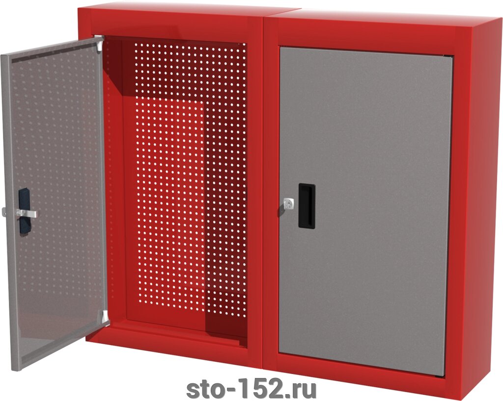 FERRUM Шкаф навесной для инструмента, красный. 03.000L-3000 от компании Дилер-НН - оборудование и инструмент для автосервиса и шиномонтажа - фото 1