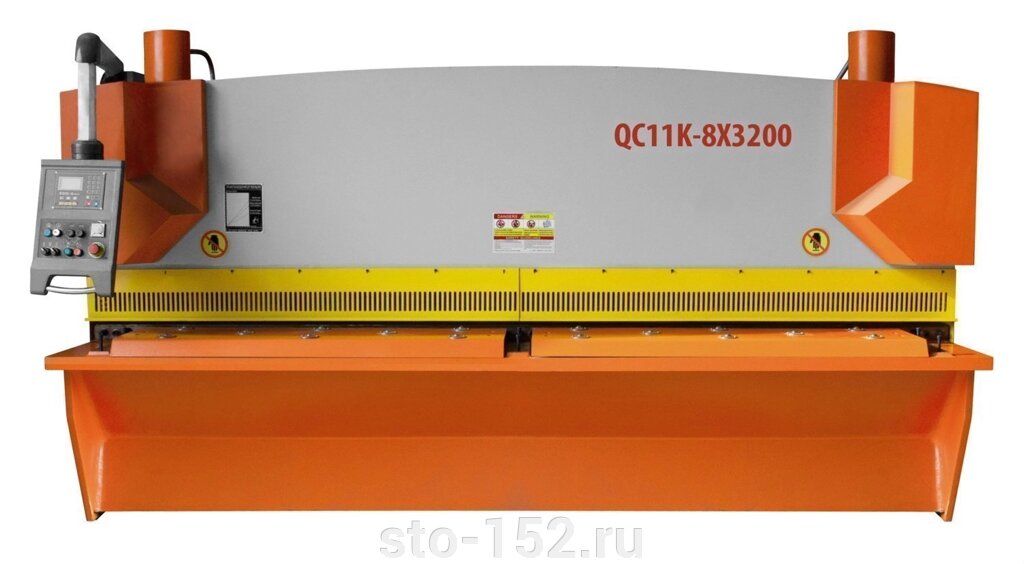 Гильотина гидравлическая STALEX QC11K-10х3200 от компании Дилер-НН - оборудование и инструмент для автосервиса и шиномонтажа - фото 1