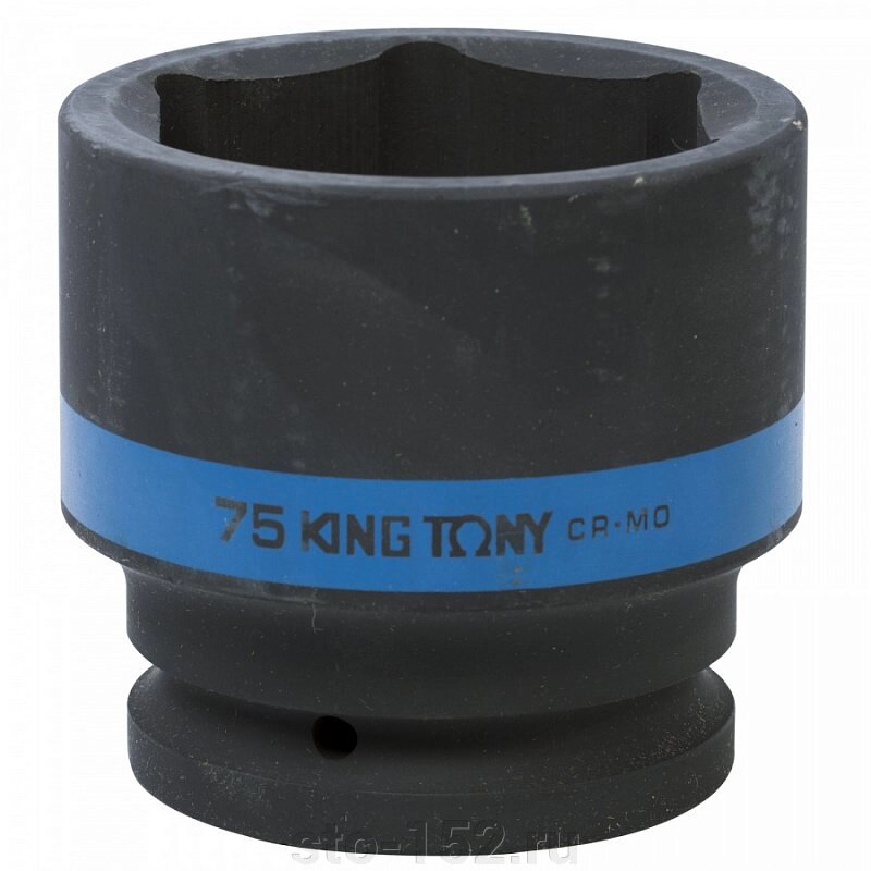 Головка торцевая ударная шестигранная 1", 75 мм KING TONY от компании Дилер-НН - оборудование и инструмент для автосервиса и шиномонтажа - фото 1