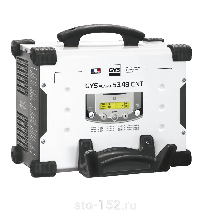 Gysflash 53.48 CNT FV Зарядное устройство 50А. от компании Дилер-НН - оборудование и инструмент для автосервиса и шиномонтажа - фото 1