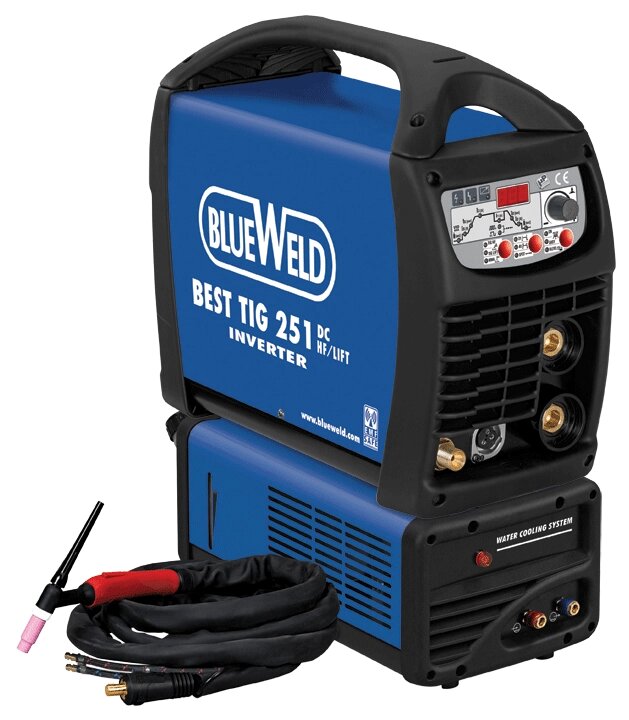 Инвертор для сварки методом TIG и MMA Blueweld Best TIG 251 DC HF/Lift VRD Aqua от компании Дилер-НН - оборудование и инструмент для автосервиса и шиномонтажа - фото 1