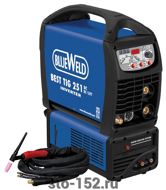 Инвертор для сварки методом TIG и MMA Blueweld Best TIG 251 DC HF/Lift VRD Aqua от компании Дилер-НН - оборудование и инструмент для автосервиса и шиномонтажа - фото 1