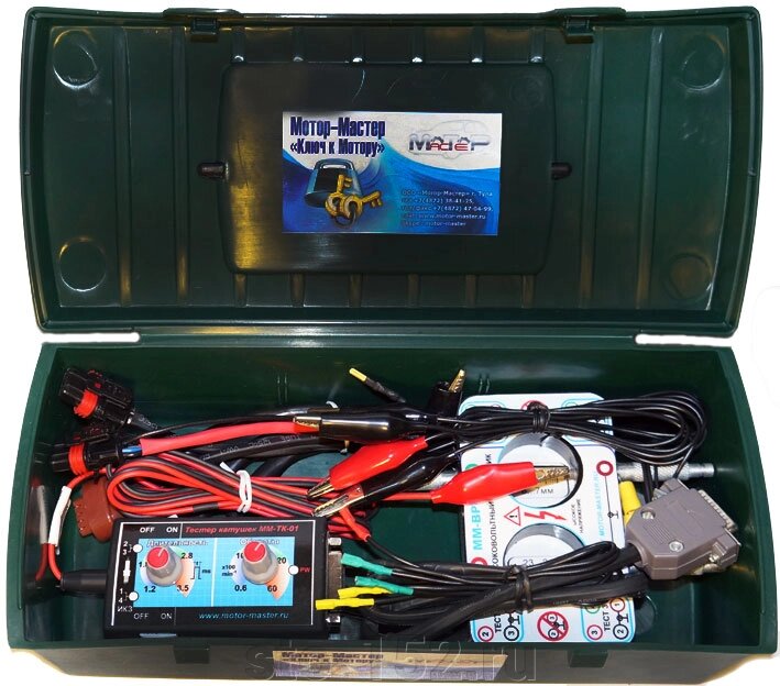 Комплект для тестирования модулей и катушек зажигания (v2) Мотор-Мастер от компании Дилер-НН - оборудование и инструмент для автосервиса и шиномонтажа - фото 1