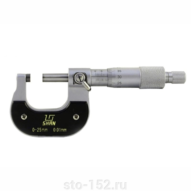 Микрометр МК-25 SHAN 123738 от компании Дилер-НН - оборудование и инструмент для автосервиса и шиномонтажа - фото 1
