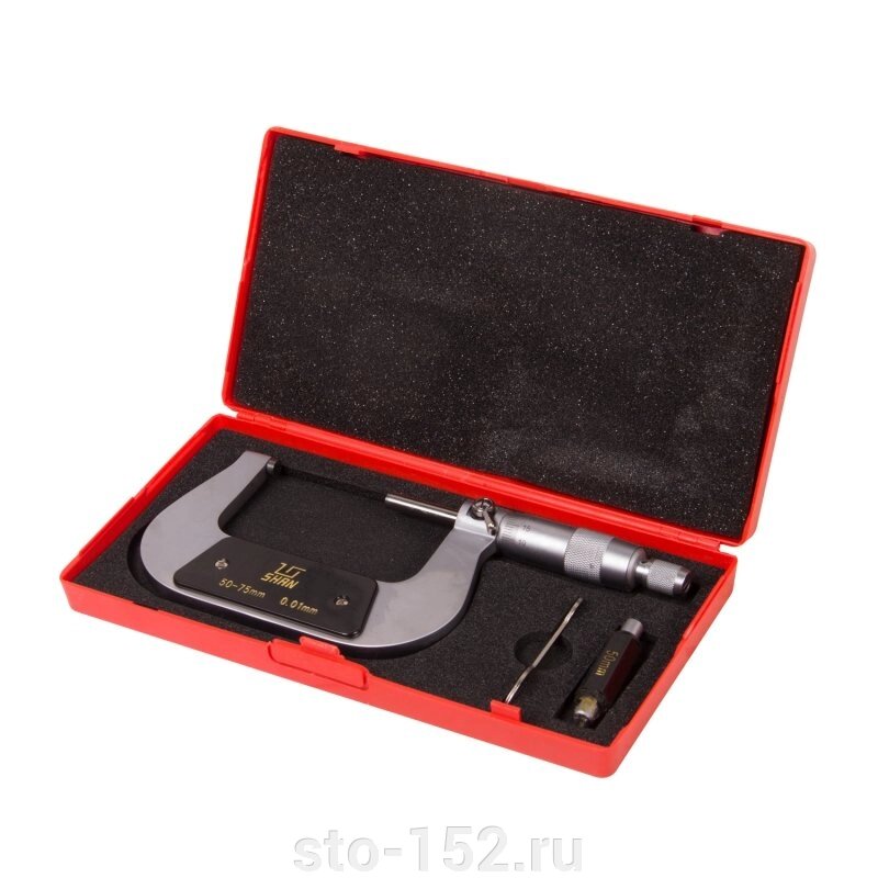 Микрометр МК-75 SHAN 123740 от компании Дилер-НН - оборудование и инструмент для автосервиса и шиномонтажа - фото 1