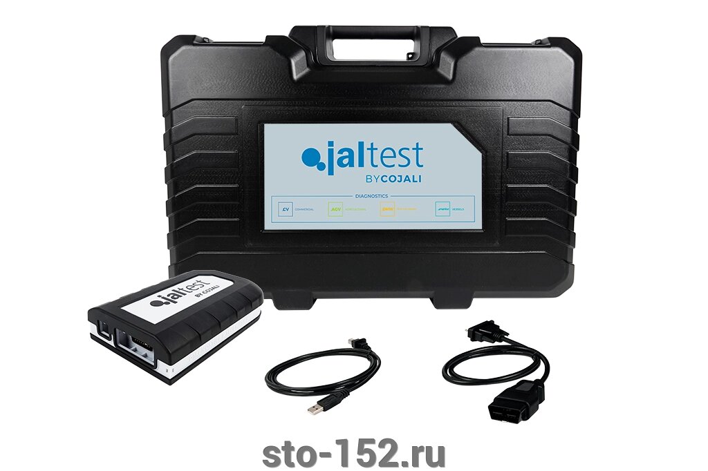 Мультимарочный автосканер для коммерческого транспорта Jaltest Link V9, без ПО от компании Дилер-НН - оборудование и инструмент для автосервиса и шиномонтажа - фото 1