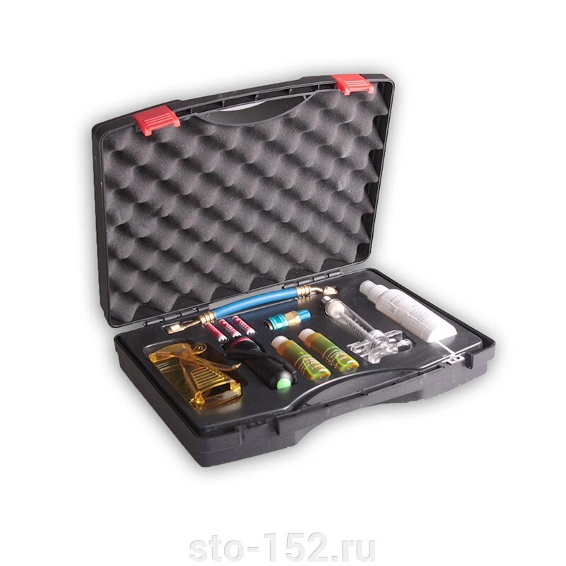 Набор для поиска утечек хладагента Car-Tool CT-M1019 от компании Дилер-НН - оборудование и инструмент для автосервиса и шиномонтажа - фото 1