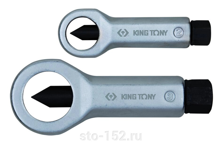 Набор гайколомов 12-22 мм, 2 предмета KING TONY 9TD062 от компании Дилер-НН - оборудование и инструмент для автосервиса и шиномонтажа - фото 1