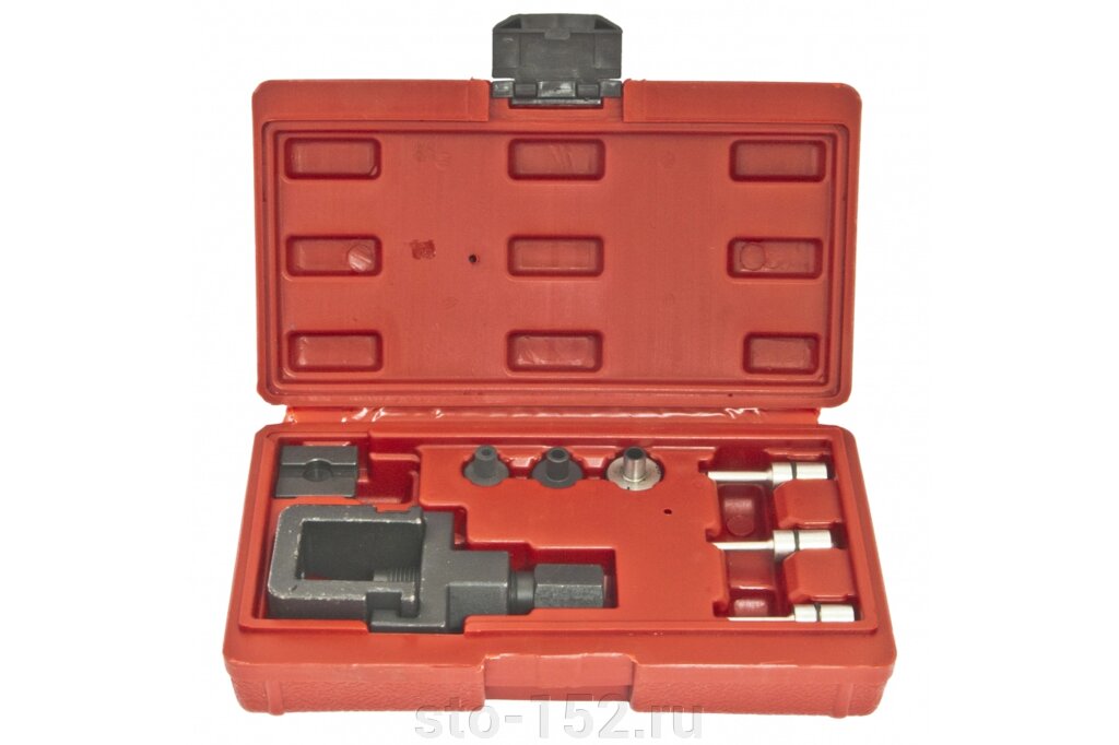 Набор инструментов для сборки и разборки цепей в кейсе ЭВРИКА ER-86712 от компании Дилер-НН - оборудование и инструмент для автосервиса и шиномонтажа - фото 1