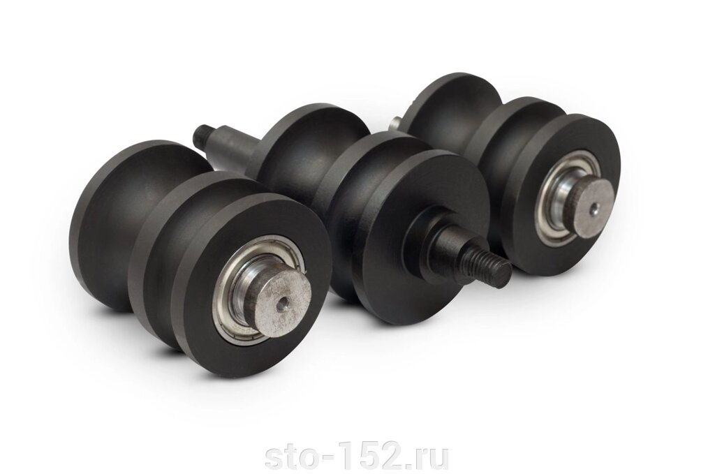 Набор роликов для трубогиба HB-40 и HB-60 STALEX круг 15, 30 мм от компании Дилер-НН - оборудование и инструмент для автосервиса и шиномонтажа - фото 1