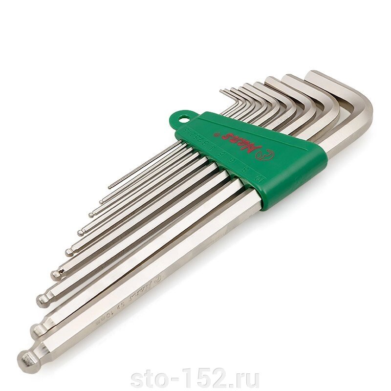 Набор шестигранных ключей Г-образных Hans, 16772-9M от компании Дилер-НН - оборудование и инструмент для автосервиса и шиномонтажа - фото 1