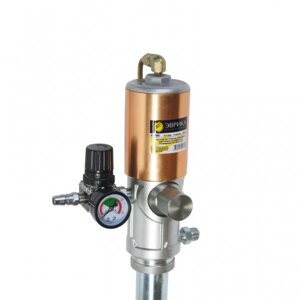 Нагнетатель смазки (солидолонагнетатель) пневматический автоматический под емкость 20л ЭВРИКА ER-44001