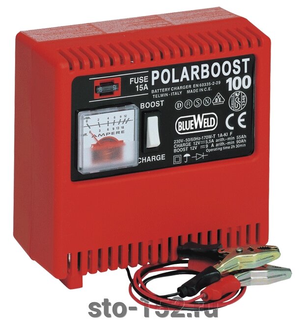 Переносное зарядное устройство Blueweld POLARBOOST 100 от компании Дилер-НН - оборудование и инструмент для автосервиса и шиномонтажа - фото 1