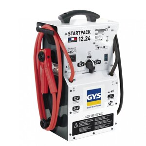 Пусковое устройство GYS STARTPACK 12-24 ( 12V - 900A,1350A,3600A), (24V - 700A,1700A,1800A) 23кг.