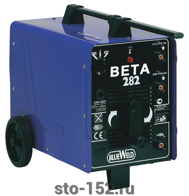 Однофазный передвижной сварочный трансформатор переменного тока Blueweld BETA 282 - описание