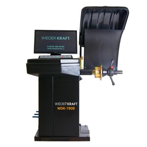 Автоматический балансировочный стенд c ЖК монитором WiederKraft WDK-780B