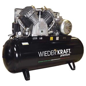 Промышленный 4-х поршневой компрессор WiederKraft WDK-92712 в Нижегородской области от компании Дилер-НН - оборудование и инструмент для автосервиса и шиномонтажа