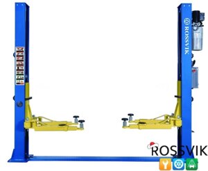 Двухстоечный подъемник электрогидравлический с электромагнитными стопорами 4т 380В ROSSVIK T4B в Нижегородской области от компании Дилер-НН - оборудование и инструмент для автосервиса и шиномонтажа