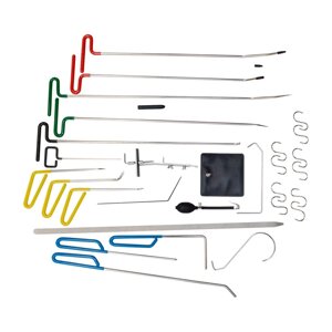 Набор крюков для устранения вмятин без покраски Wiederkraft WDK-65214 в Нижегородской области от компании Дилер-НН - оборудование и инструмент для автосервиса и шиномонтажа