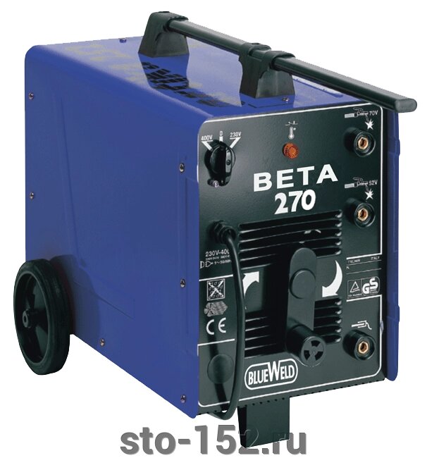 Однофазный передвижной сварочный трансформатор переменного тока Blueweld BETA 270 - интернет магазин