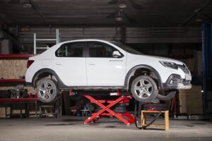 Мобильный ножничный пневмоподъемник 3т ASTRA miniLIFT MINI X1 AR100.2