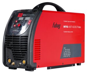 Аппарат аргонодуговой сварки (TIG / MMA) FUBAG INTIG 400 T AC/DC PULSE с горелкой