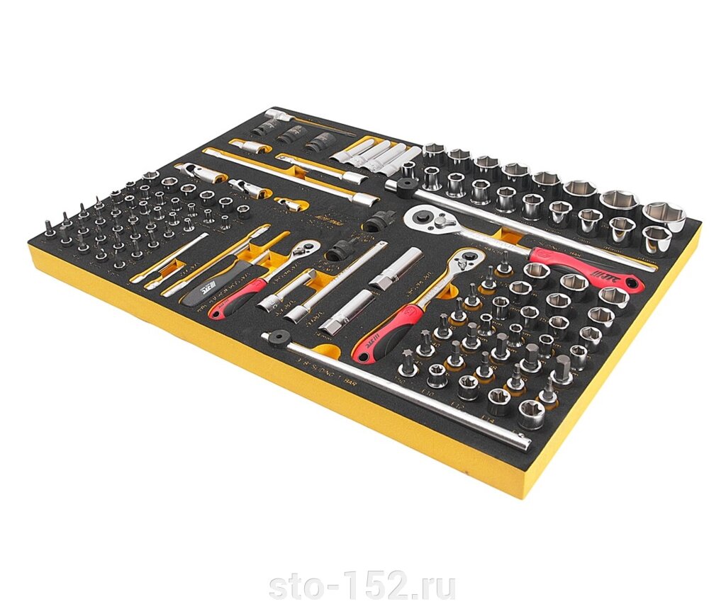 Набор инструментов 119 предметов слесарно-монтажный в ложементе JTC-US1119 - заказать