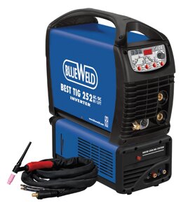 Инвертор для сварки методом TIG и MMA Blueweld Best TIG 252 AC/DC HF/Lift VRD Aqua