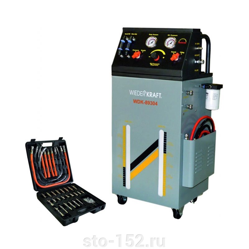 Установка для замены масла в автоматических коробках передач Wiederkraft WDK-89304 - гарантия