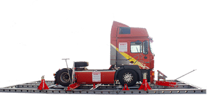 Стенд для правки рам грузовых автомобилей SIVER T