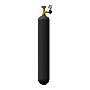 Баллон перезаправляемый объёмом 10 л с форминг-газом (5% H2 и 95% N2), SPIN (Италия) 01.090.16