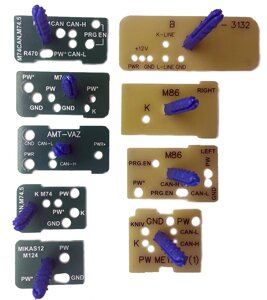 Комплект дополнительных шаблонов №1 для Мотор-Мастер MM-Connect