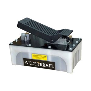 Пневматический гидравлический насос с ножным управлением WiederKraft WDK-85100