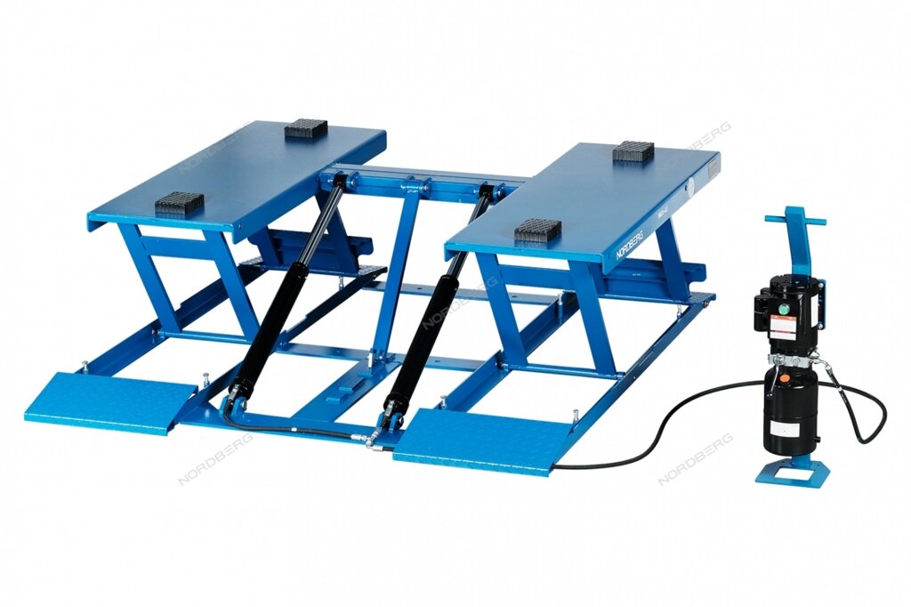 Подъемник ножничный 4.5т NORDBERG N633-4,5B от компании Дилер-НН - оборудование и инструмент для автосервиса и шиномонтажа - фото 1