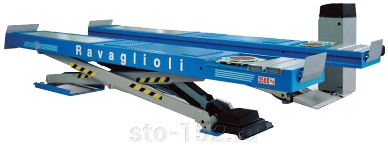 Подъемник ножничный Ravaglioli RAV650.6.55 I от компании Дилер-НН - оборудование и инструмент для автосервиса и шиномонтажа - фото 1
