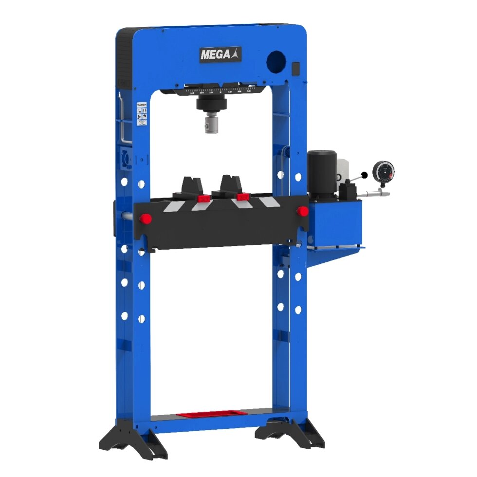 Пресс 50т с электроприводом MEGA (Испания) PRD50E от компании Дилер-НН - оборудование и инструмент для автосервиса и шиномонтажа - фото 1