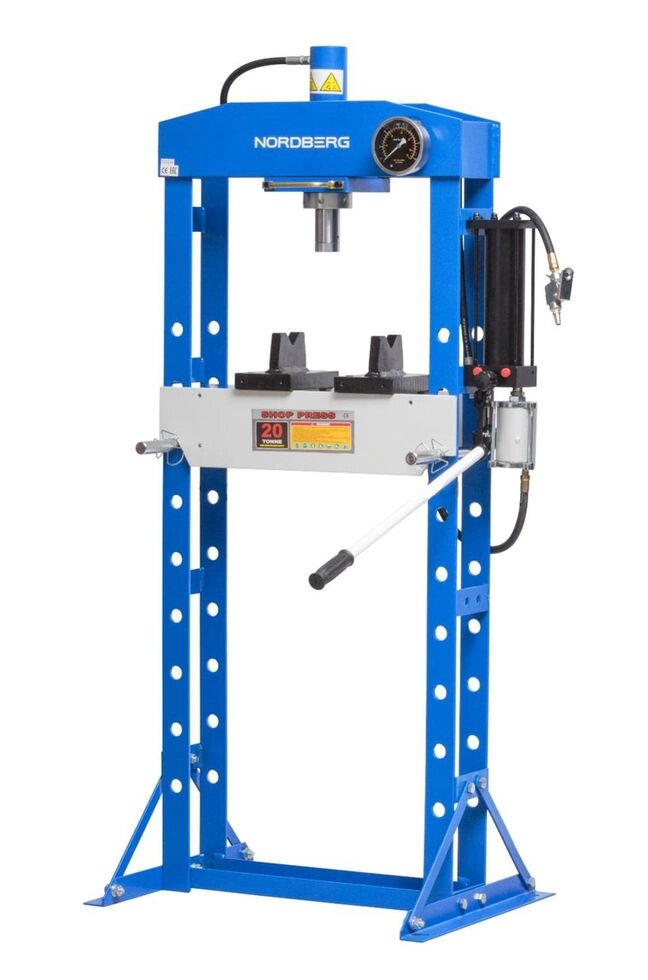 Пресс c пневмоприводом, усилие 20 тонн NORDBERG N3620A от компании Дилер-НН - оборудование и инструмент для автосервиса и шиномонтажа - фото 1