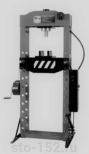 Пресс гидравлический 30 т., с ручным и ножным приводом Horex HZ 01.1.030J от компании Дилер-НН - оборудование и инструмент для автосервиса и шиномонтажа - фото 1