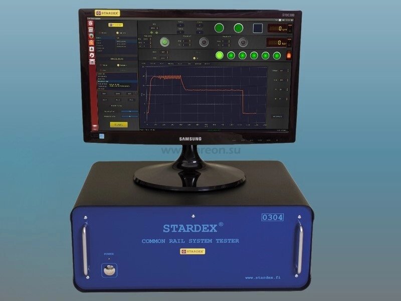 Прибор для испытания дизельных форсунок и насосов Common Rail, LCD монитор, STARDEX (Финляндия) от компании Дилер-НН - оборудование и инструмент для автосервиса и шиномонтажа - фото 1