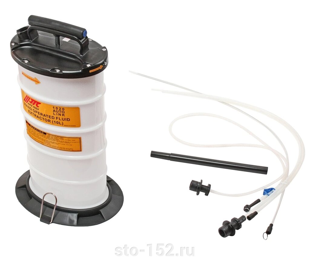 Приспособление для откачивания технических жидкостей 10л  JTC-1020 от компании Дилер-НН - оборудование и инструмент для автосервиса и шиномонтажа - фото 1