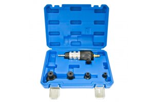 Приспособление для притирки клапанов пневматическое (20,30,35,40мм) Premium в кейсе ЭВРИКА ER-86705