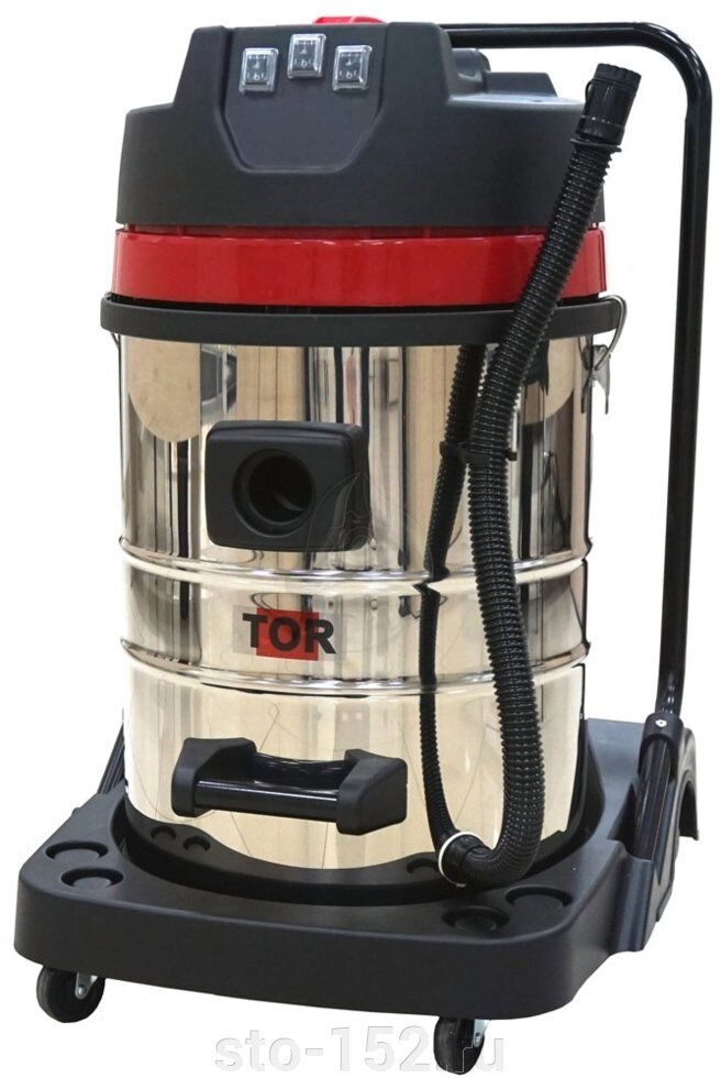 Профессиональный водопылесос TOR WL70-70L2B INOX от компании Дилер-НН - оборудование и инструмент для автосервиса и шиномонтажа - фото 1