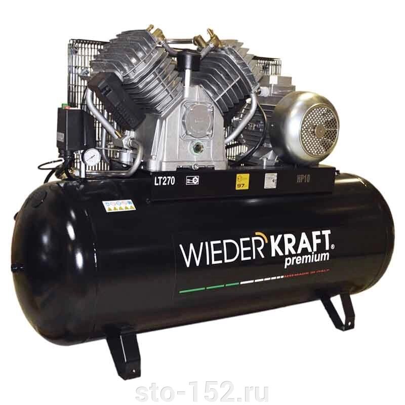 Промышленный 4-х поршневой компрессор WiederKraft WDK-92712 от компании Дилер-НН - оборудование и инструмент для автосервиса и шиномонтажа - фото 1