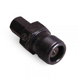 Съемник маховика M27X1,0 с левой наружной резьбой Car-Tool CT-K393