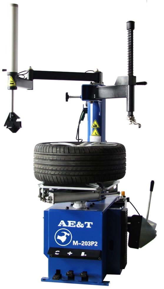 Шиномонтажный станок М-203Р2 AE&T полуавтомат с левой рукой от компании Дилер-НН - оборудование и инструмент для автосервиса и шиномонтажа - фото 1