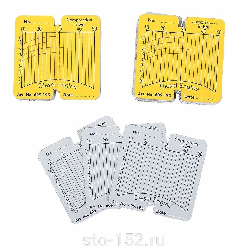 Сменные карточки предназначены для использования в дизельном комперессометре CT-Z011 Car-Tool CT-Z011A1 от компании Дилер-НН - оборудование и инструмент для автосервиса и шиномонтажа - фото 1