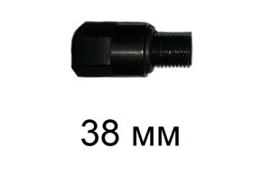 Стальной переходник для резьбы М12 38x17 мм Мотор-Мастер
