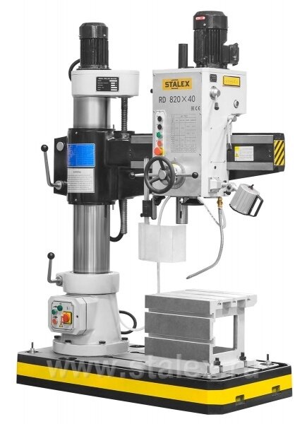 Станок радиально-сверлильный Stalex RD820x40, Ø40/M24 мм, 380В, вылет 820 мм. от компании Дилер-НН - оборудование и инструмент для автосервиса и шиномонтажа - фото 1
